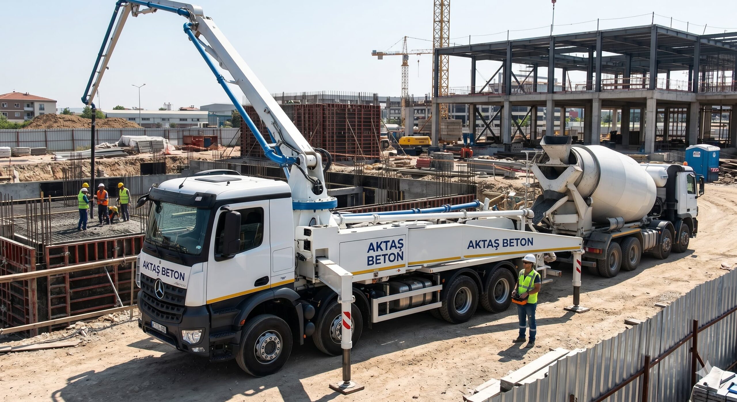 Aktaş Sabit Beton Pompası